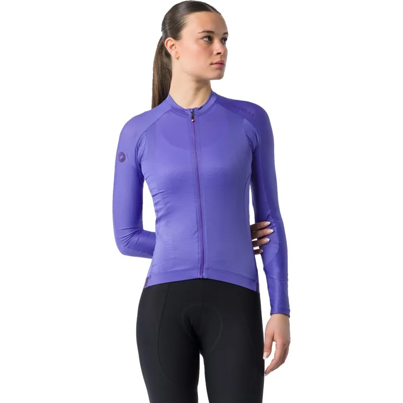 Castelli Espresso 2 Langarmtrikot Damen - ultraviolet 501 Direktkauf