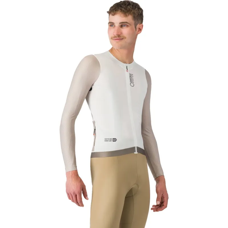 Castelli Corretto Langarmtrikot Herren - ivory/clay-black 065 Top-Preis