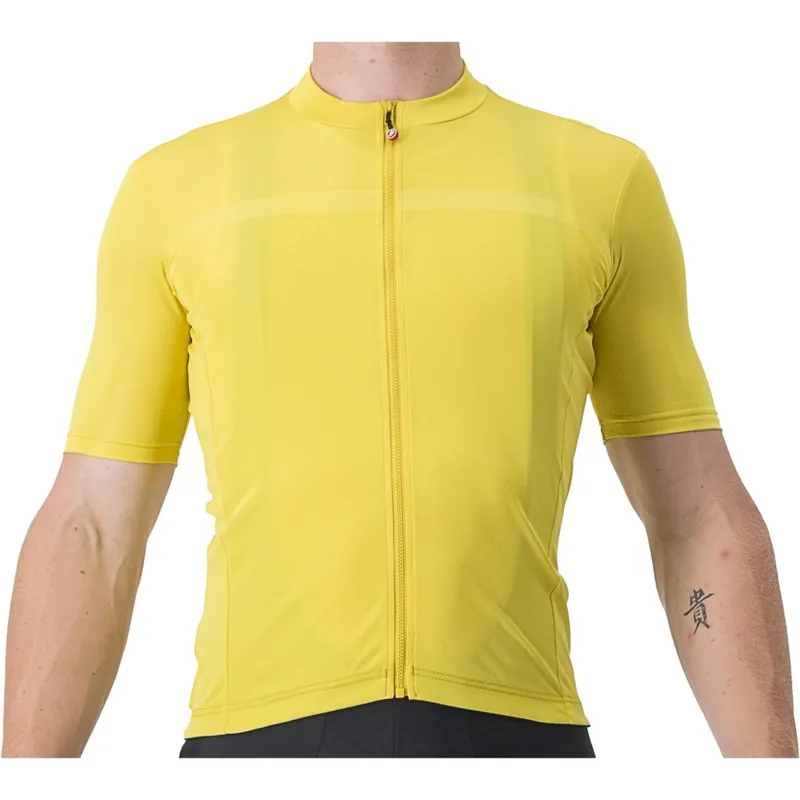 Neue Ware Castelli Classifica Kurzarmtrikot Herren - passion fruit 782