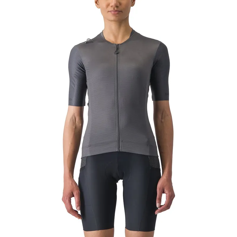 Castelli Unlimited Pro Kurzarmtrikot Damen - dark grey 030 Heißes Angebot