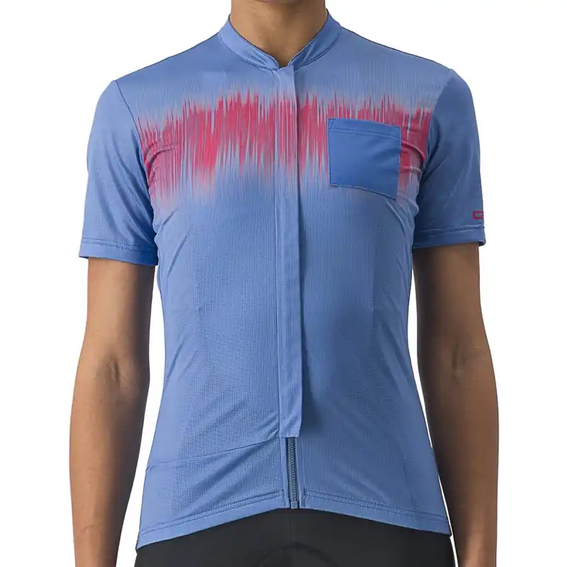 Zertifiziert Castelli Unlimited Sentiero 2 Kurzarmtrikot Damen - mediterranean blue 447