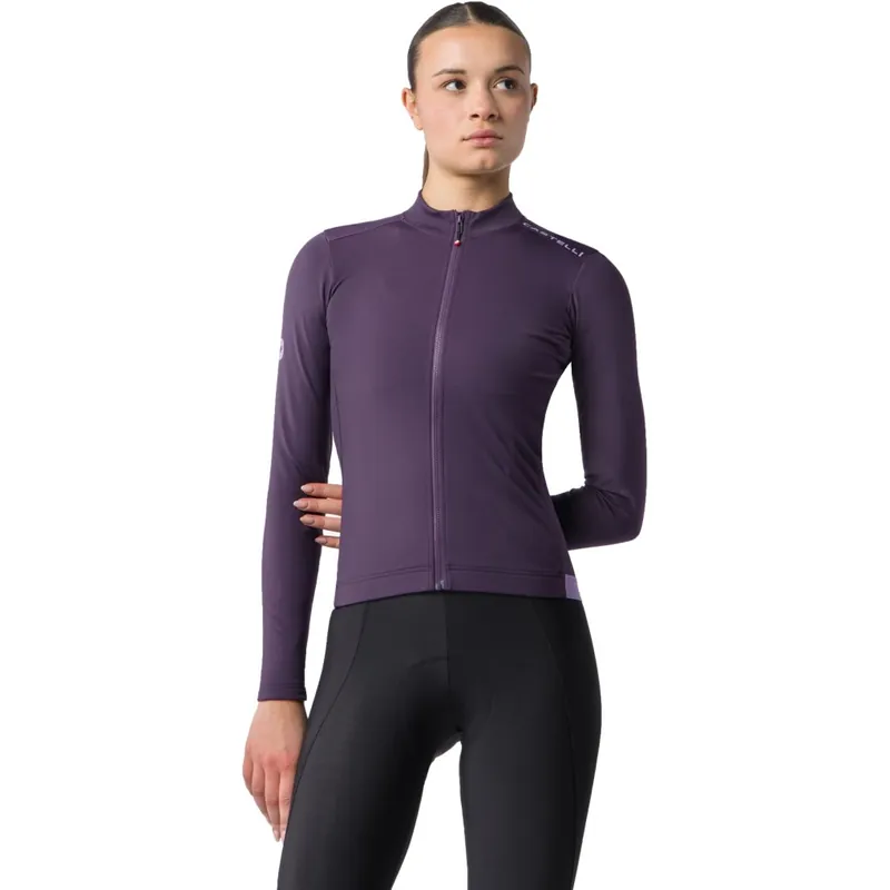Castelli Espresso Thermo 2 Langarmtrikot Damen - night shade 502 Bestpreis