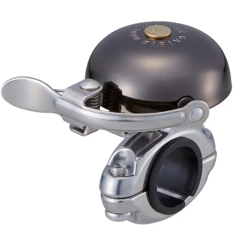 Versand Am Gleichen Tag Cat Eye OH-2300B Hibiki Brass Bell Fahrradklingel - Neo Black