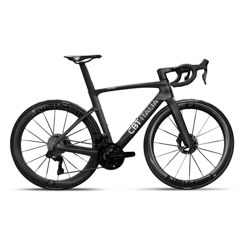 CBT Italia MYSTERO - Dura Ace Di2 Power Meter - Carbon Rennrad - 2026 - schwarz Direkt Vom Hersteller