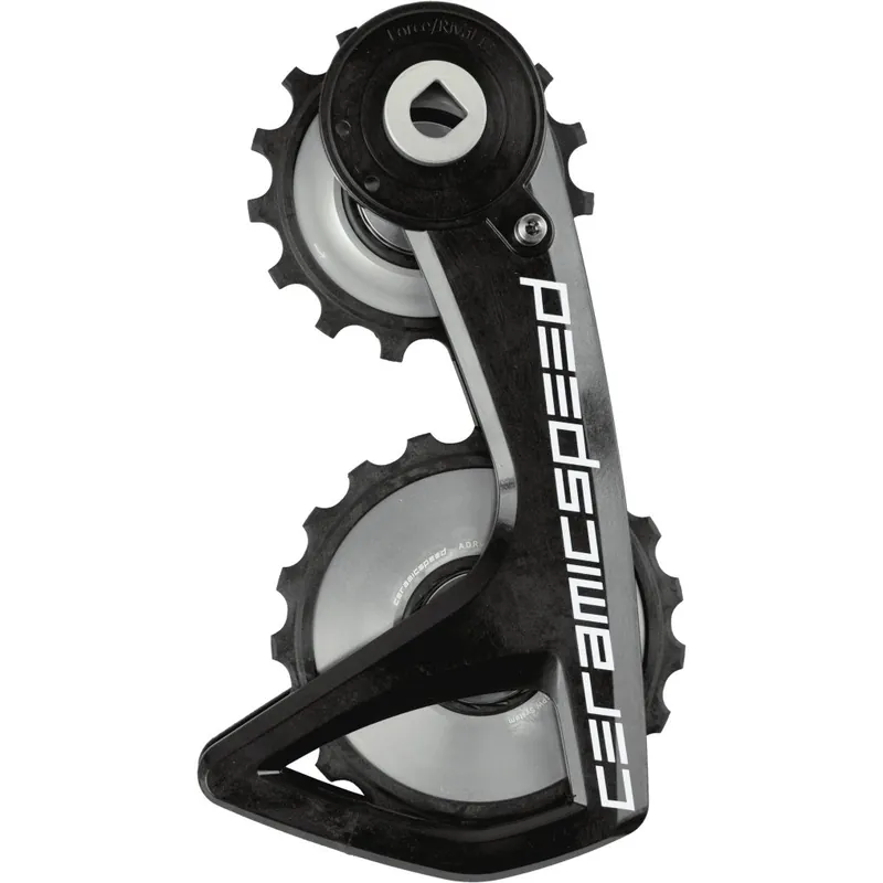 CeramicSpeed OSPW RS Alpha Schalträdchen-System für SRAM Force E1 / Rival E1 - silver TEAM Logo Super-Preis
