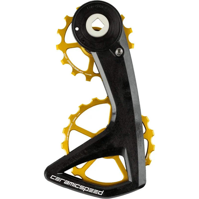 Preisknaller CeramicSpeed OSPW RS Schalträdchen-System - 5-Spoke für SRAM Force E1 / Rival E1 - gold