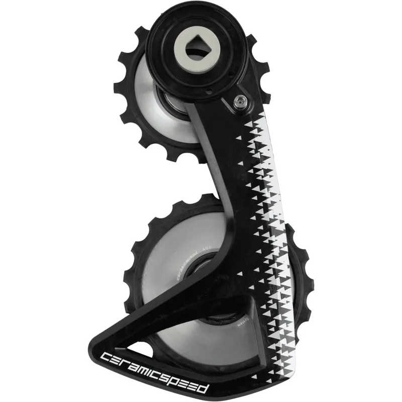 CeramicSpeed OSPW RS Schalträdchen-System - Alpha Disc für SRAM RED/Force AXS - silber Argent Special Edition Solange Der Vorrat Reicht