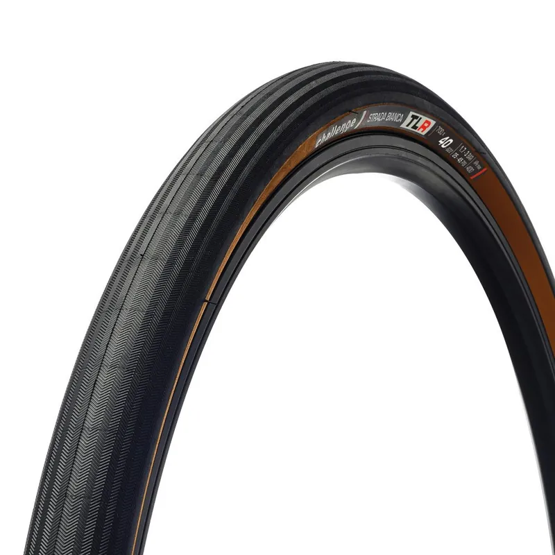 Expressversand Challenge Strada Bianca Race TLR Faltreifen - 40-622 - black/brown