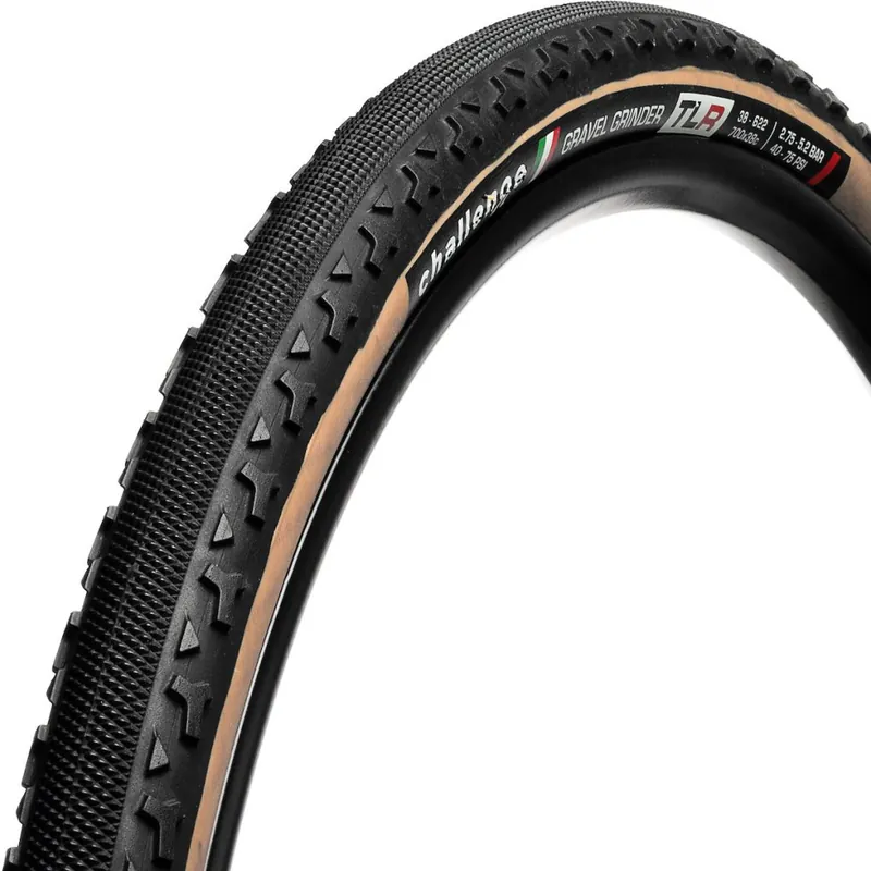 Challenge Gravel Grinder Faltreifen - Race TLR SuperLight - 38-622 skinwall Nur Heute