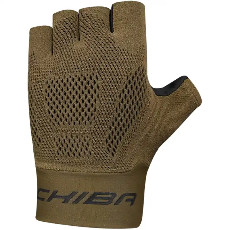 Chiba Gel Super Comfort Kurzfinger-Handschuhe - olive Sichere Zahlung