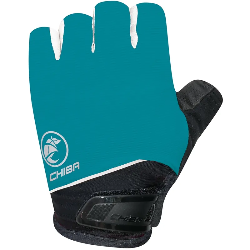 Billig Chiba BioXCell Kurzfinger-Handschuhe Damen - petrol
