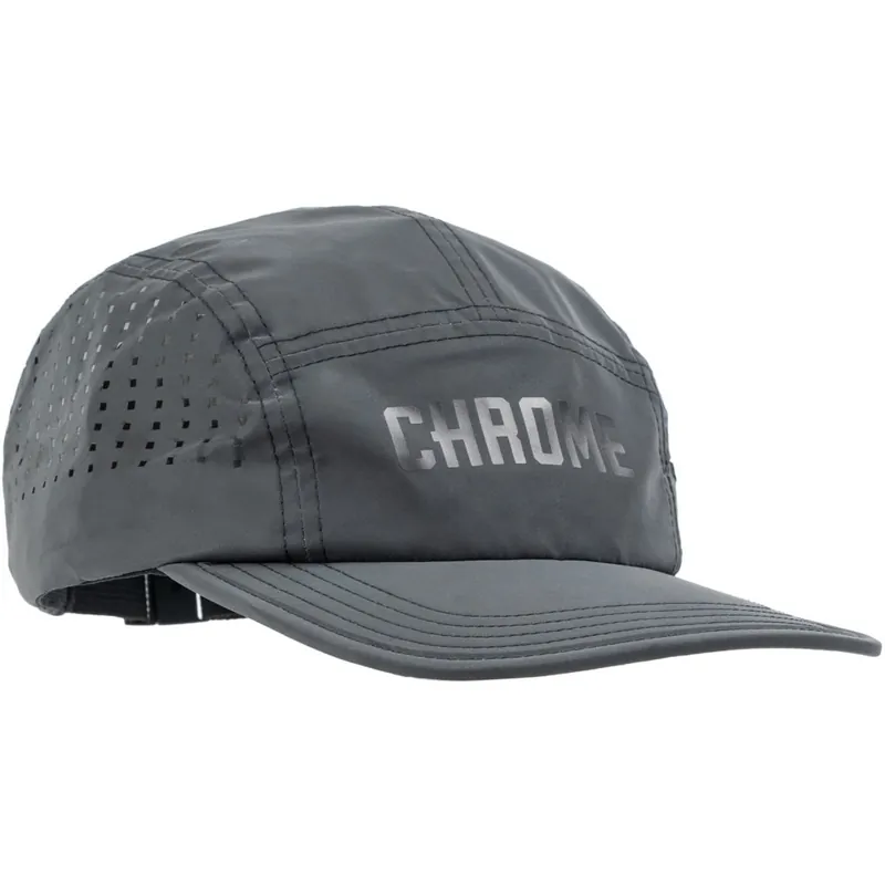 CHROME Five Panel Radmütze - Black Reflective Kracherpreis