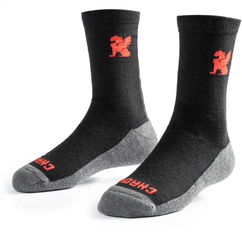 CHROME Merino Reflective Socken - Black Nur Für Kurze Zeit