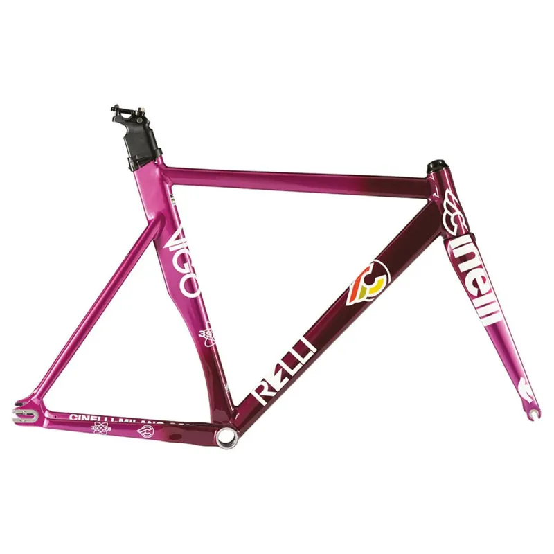 Cinelli VIGORELLI - Rahmenset - 2025 - burgundy nebula Begrenztes Angebot