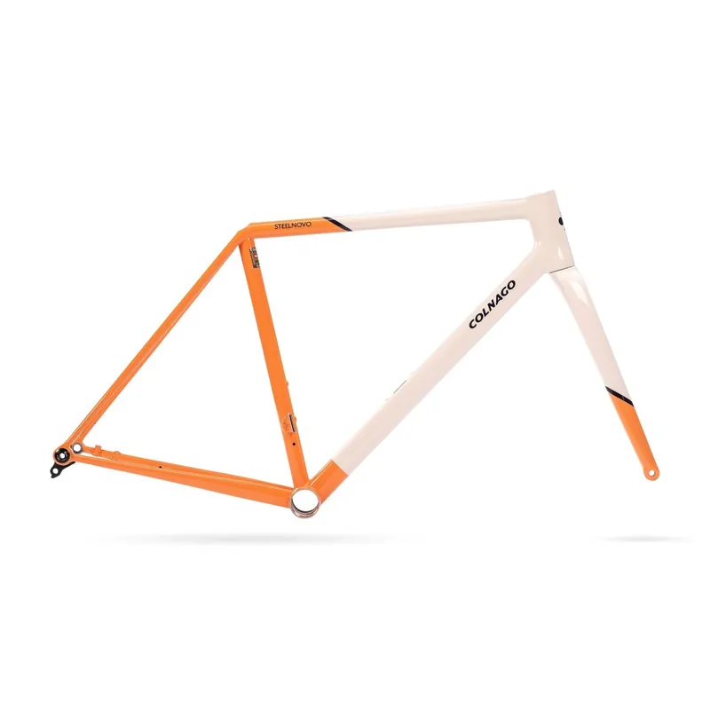 Nur Für Kurze Zeit Colnago STEELNOVO - Rahmenset - 2026 - SNPP - Orange - Pearl White