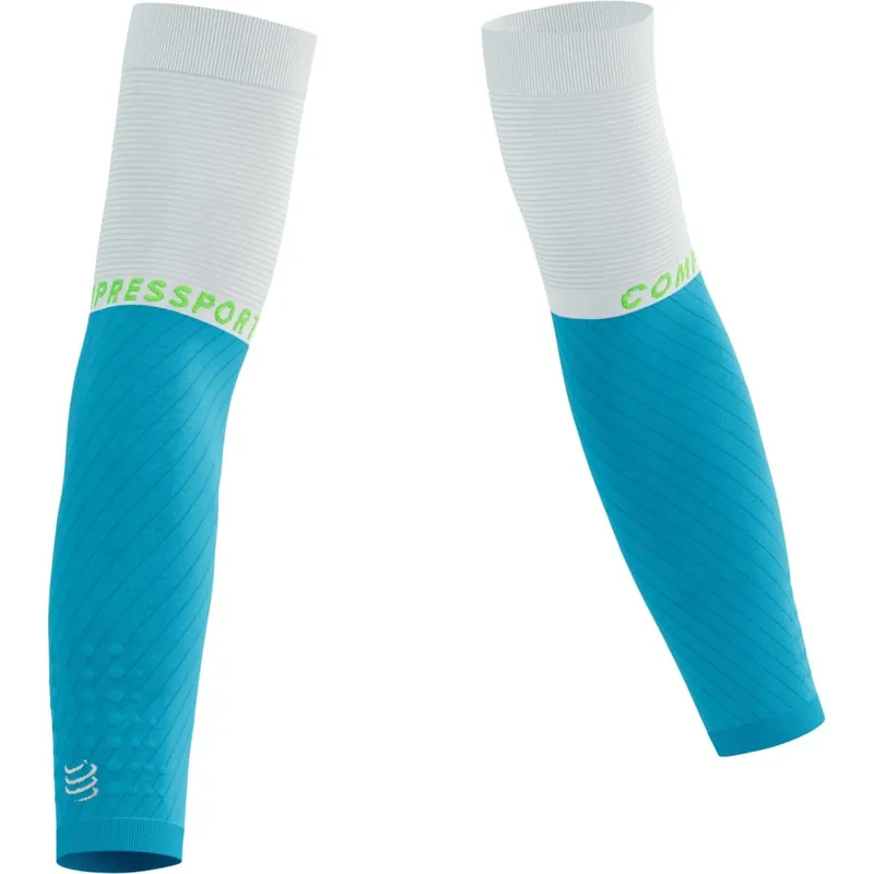 Online Kaufen Compressport ArmForce Ultralight Kompressionsarmlinge - norse blue/neon green