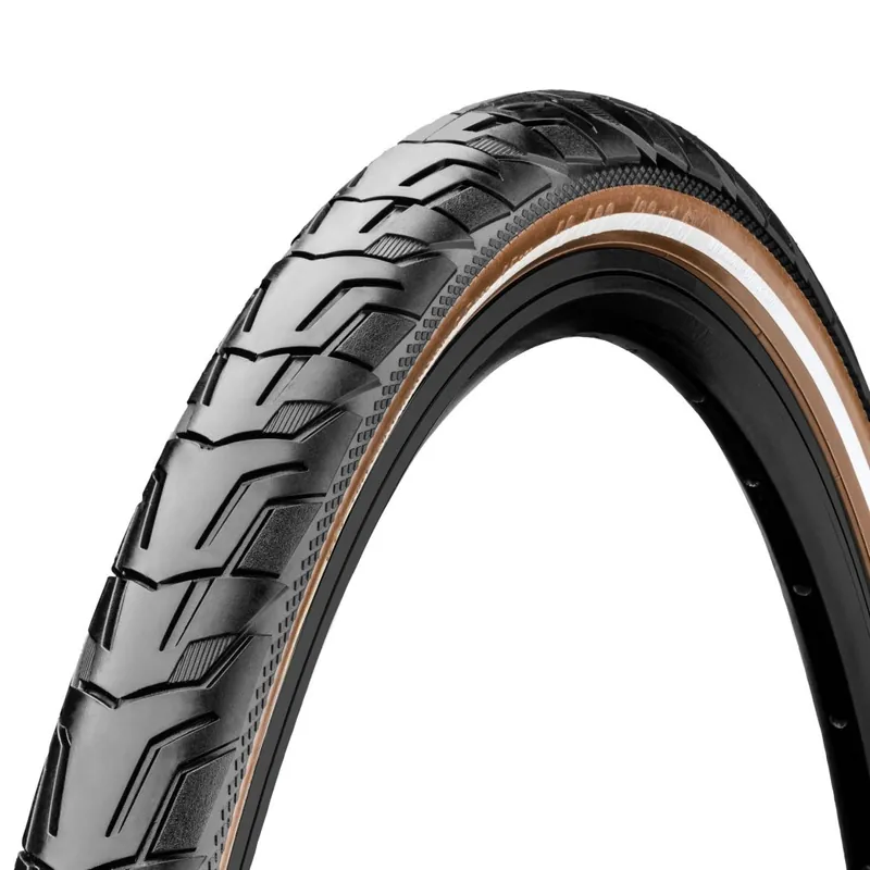 Knallerangebot Continental Ride City Drahtreifen - 47-622 schwarz/braun reflektierend