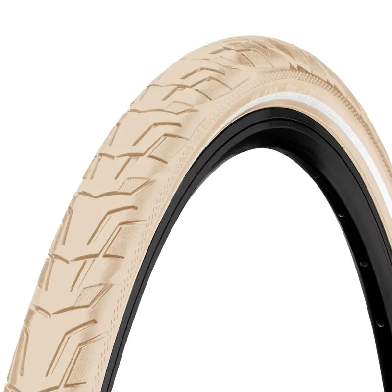 Continental Ride City Drahtreifen - 47-559 creme reflektierend Preisreduziert