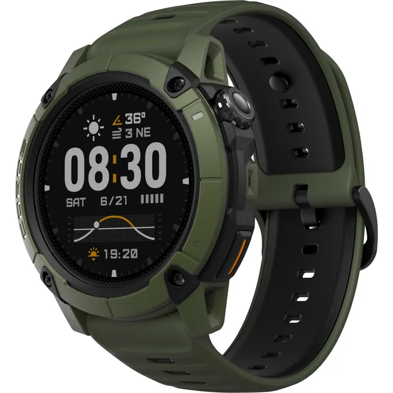 COROS NOMAD GPS Outdoor-Uhr - Grün Super-Preis