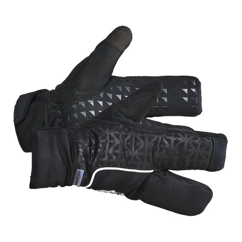 CRAFT Siberian 2.0 Split Zweifingerhandschuhe - Black Sale