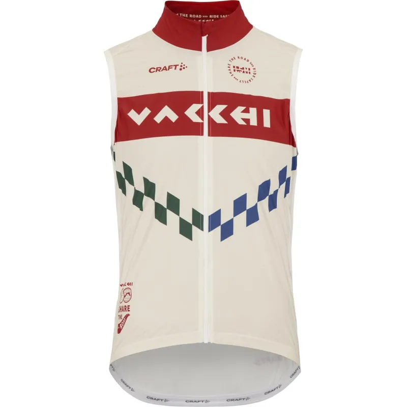 Versand Am Gleichen Tag CRAFT Share The Road 5.0 Weste Herren - Tofu/Sequoia