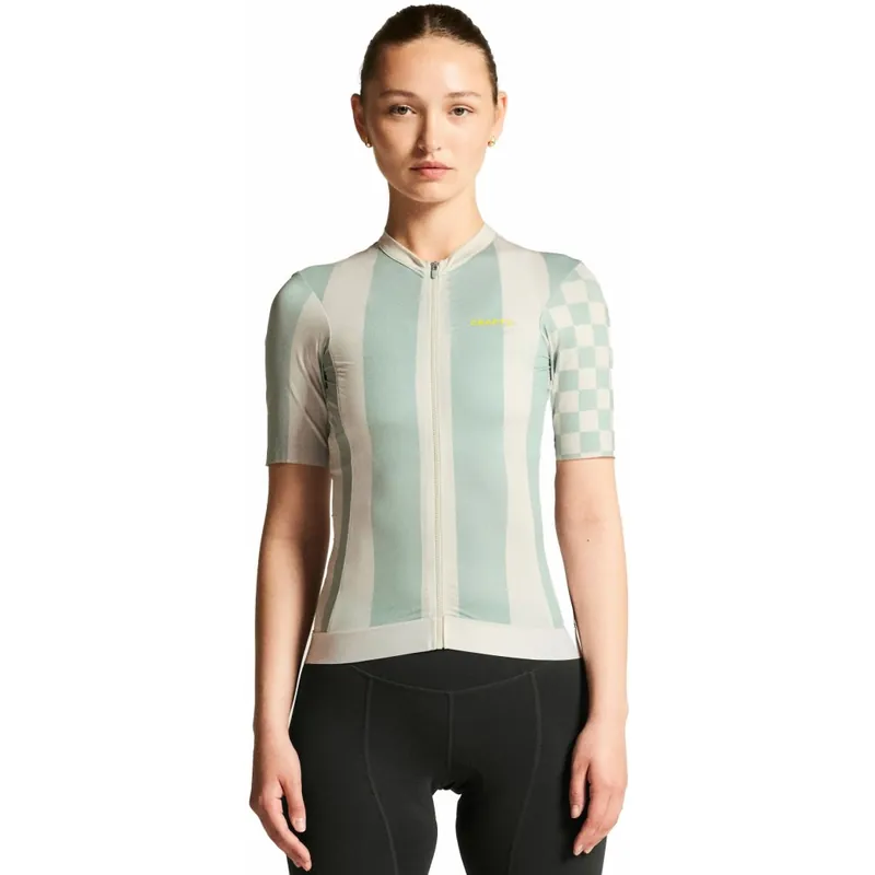 CRAFT Endur Training Fahrradtrikot Damen - Pale Leaf/Beige Neu Im Sortiment
