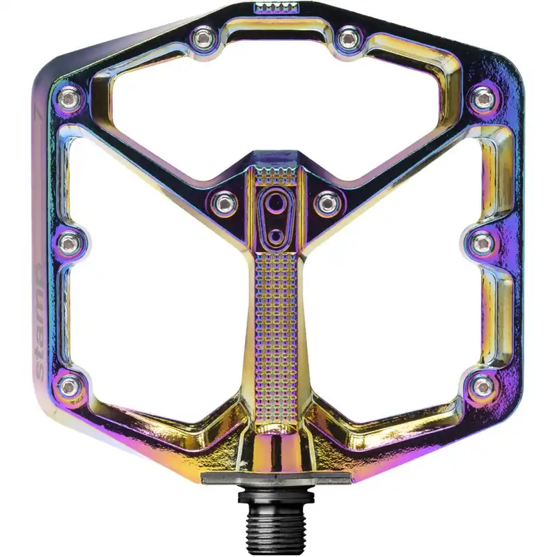 Direkt Vom Hersteller Crankbrothers Stamp 7 Large Plattformpedale - Limited Edition - oil slick