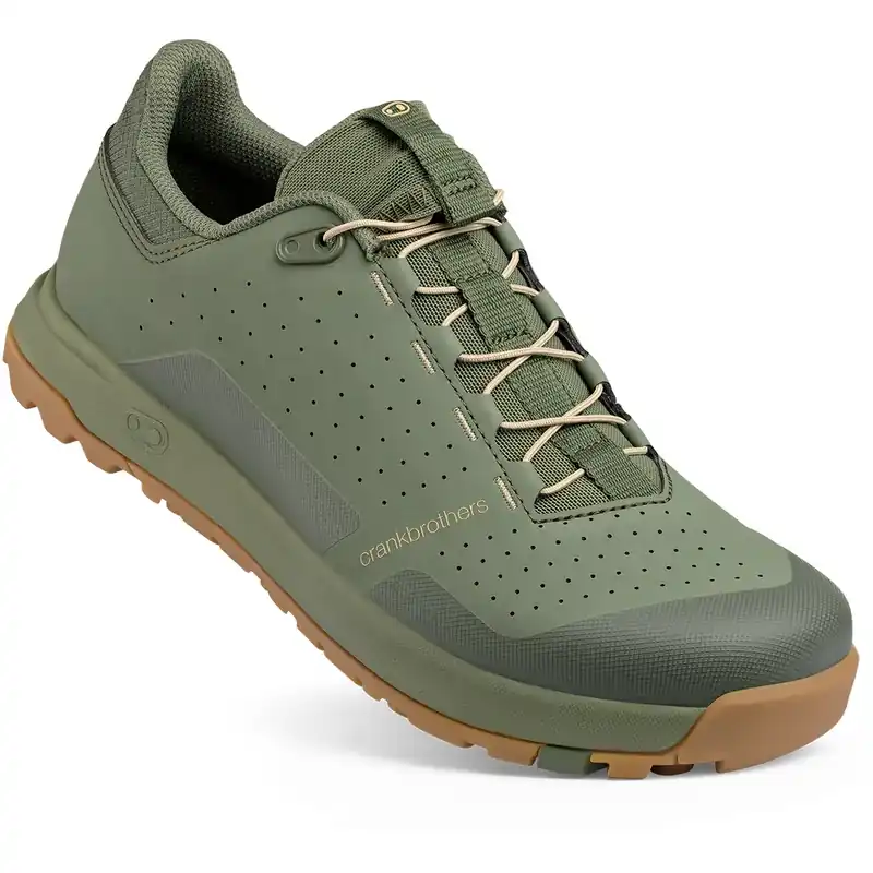 Jetzt Bestellen Crankbrothers Mallet Trail Speed Lace MTB Schuhe - green/sand/gum