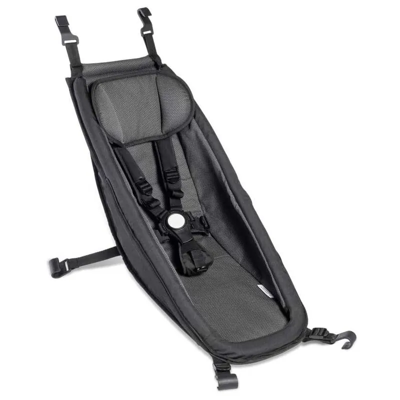 Croozer Climatex Babysitz für Kid Fahrradanhänger - schwarz Direkt Vom Hersteller