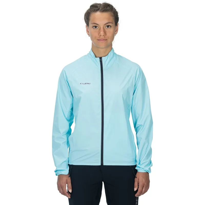 Preisreduziert CUBE Road/XC CMPT Windjacke Damen - blau