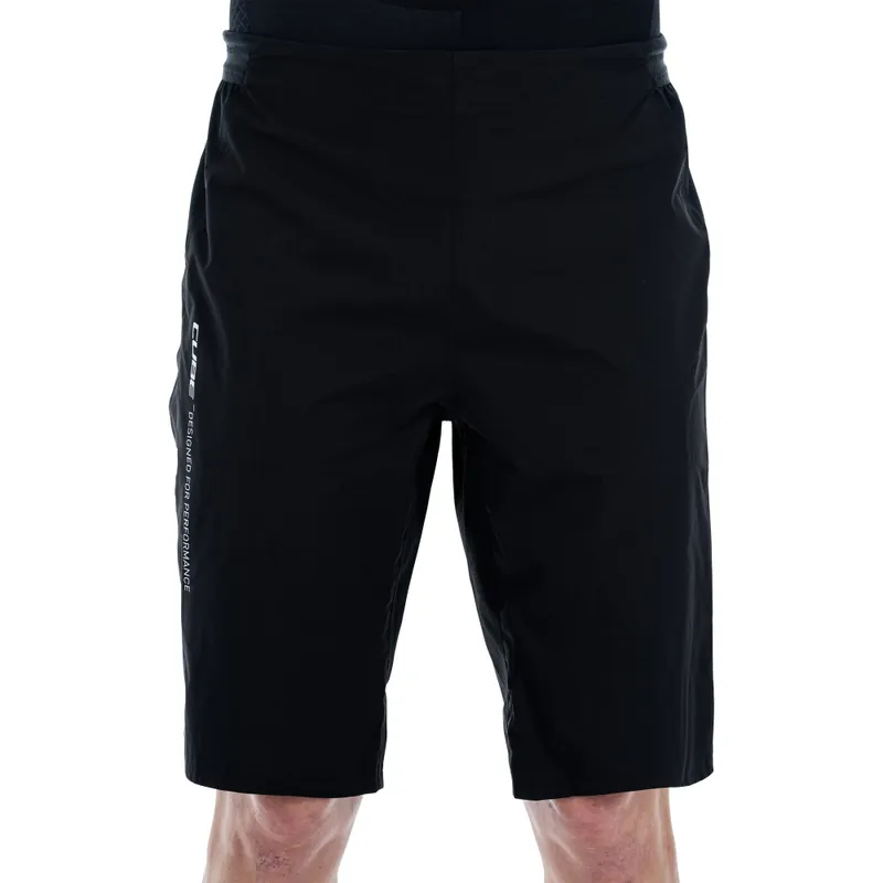CUBE BLACKLINE Regenhose Kurz Herren - schwarz Kracherpreis