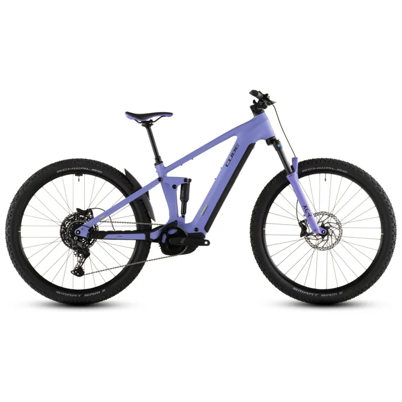 CUBE STEREO HYBRID ONE22 Pro 600 - E-Mountainbike - 2026 - 29“ – lucidlilac / lime Top-Angebot