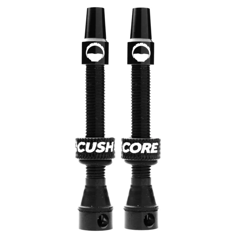 Sonderangebot CushCore Tubeless Ventil Set - 55mm (2 Stck.) - schwarz