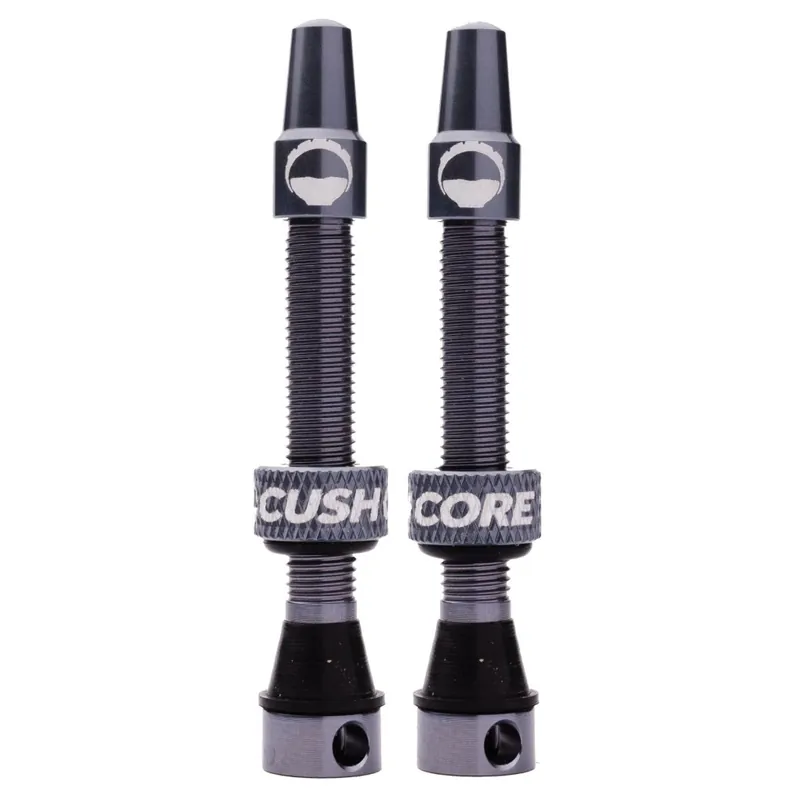 Markenware CushCore Tubeless Ventile Set - 44mm (Pair) - titan