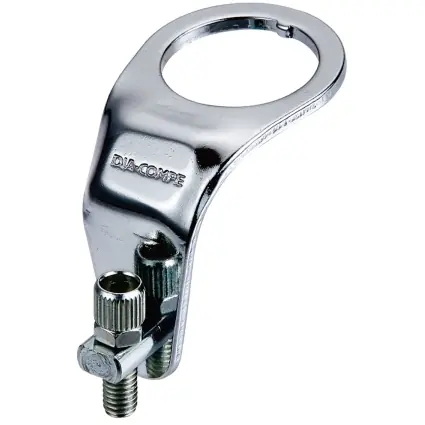 Versand Am Gleichen Tag Dia Compe 1252 Bremszuggegenhalter - für 1" Gabelschaft flach - silber