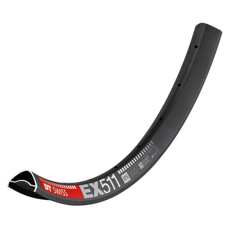 Garantierte Lieferung DT Swiss EX 511 - 27,5" Disc MTB Felge - schwarz