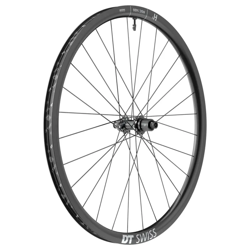 Schnäppchen DT Swiss HGC 1400 SPLINE 30 Hinterrad - 28" Carbon Centerlock - 12x142mm - Micro Spline