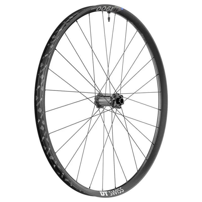 DT Swiss H 1900 SPLINE Vorderrad - 27.5" 35mm Clincher 6-Loch - 15x110mm Boost - schwarz Garantierte Lieferung