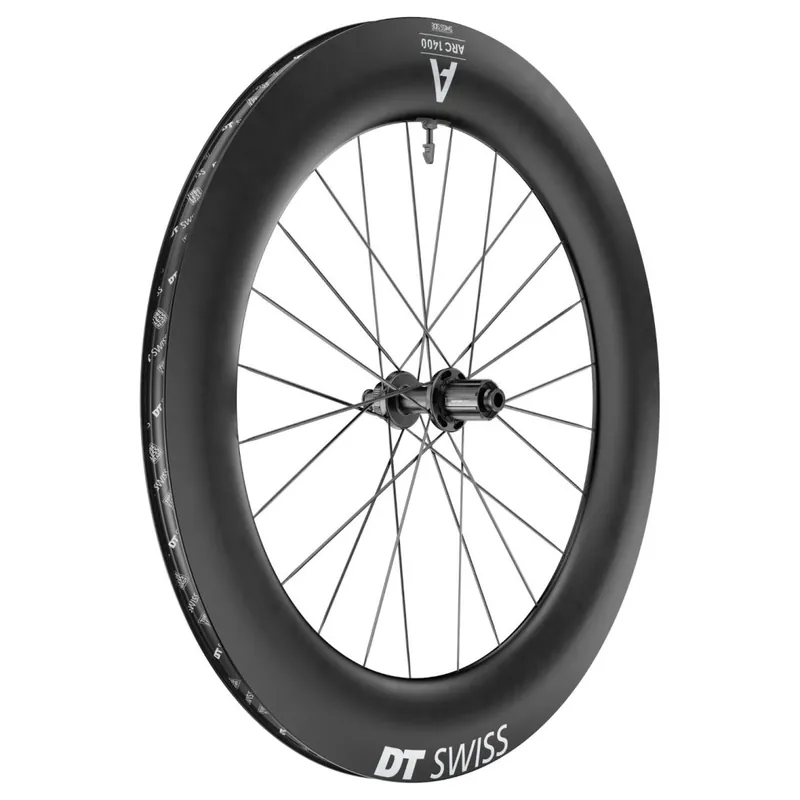 DT Swiss ARC 1400 DICUT 85 Vorderrad - 28" Carbon Clincher Centerlock - 12x100mm Super-Preis