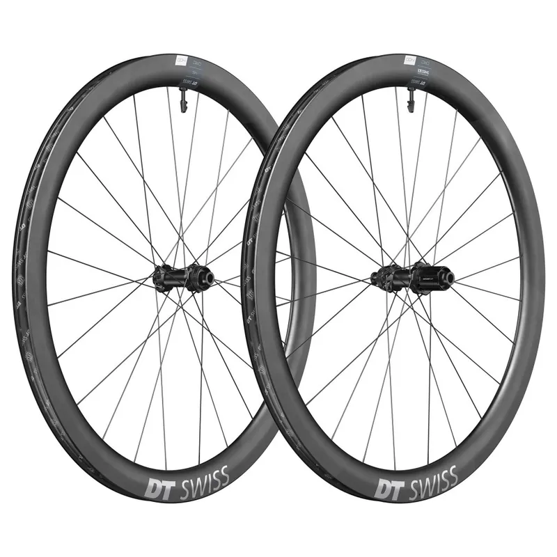 DT Swiss CRC 1400 SPLINE 45 Laufradsatz - 28" Carbon Centerlock - 12x100mm 12x142mm - HG-EV / XDR Markenprodukt
