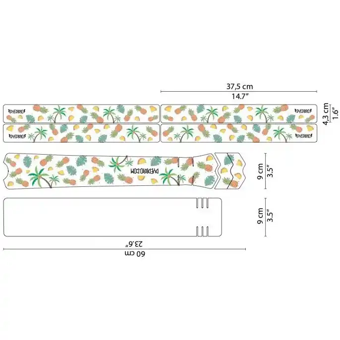Neu DYEDBRO Rahmenschutz Kit Tropical - matte