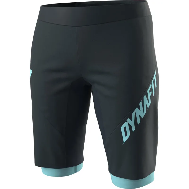 Echt Dynafit Ride Light 2in1 Shorts Damen - Blueberry Marine Blue