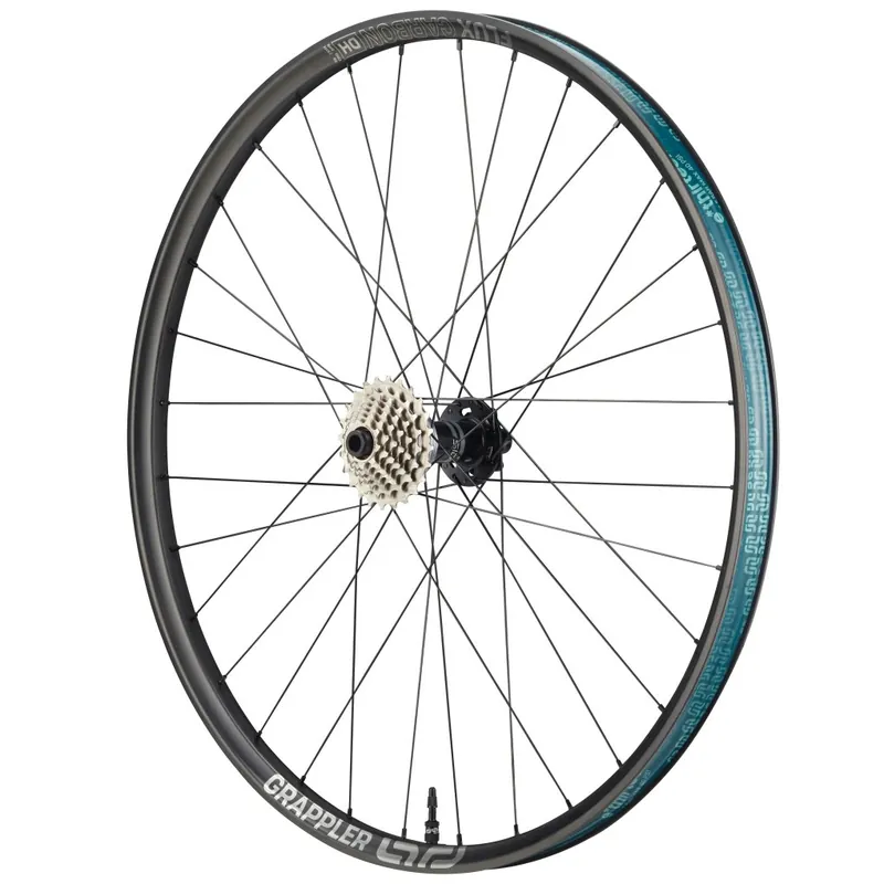 Expressversand e*thirteen Grappler Sidekick Flux Downhill Hinterrad - 29" Carbon Hookless 6-Loch 12x157mm Superboost - 7-fach 9-24 Zähne