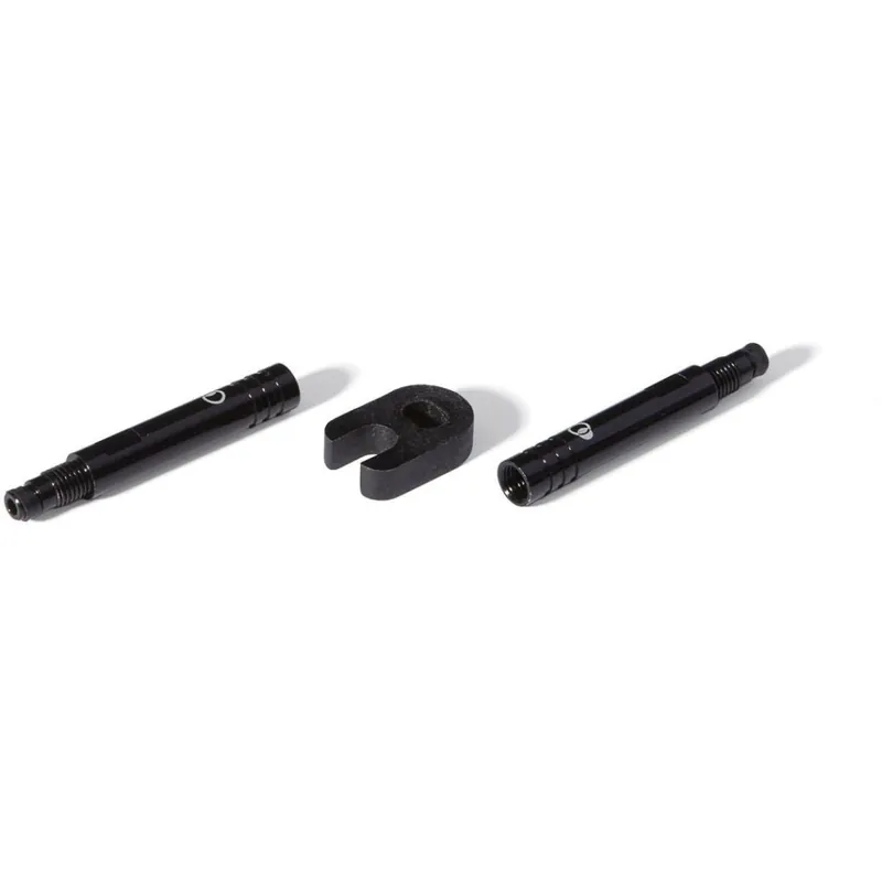 Top-Preis Eclipse Ventilverlängerung 30mm Alu - 2 Stk. mit Werkzeug - Schwarz