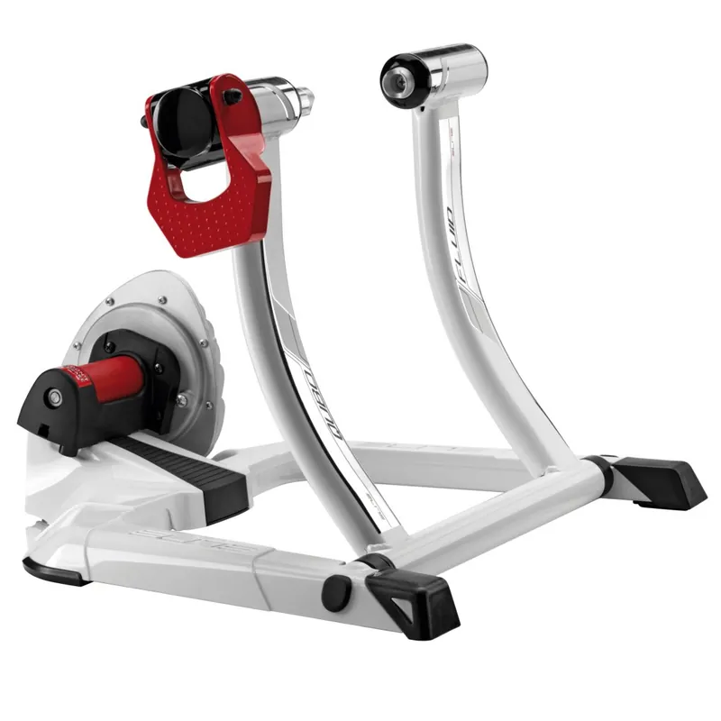 Elite Qubo Fluid - Wheel On Heimtrainer - weiß Neuheit
