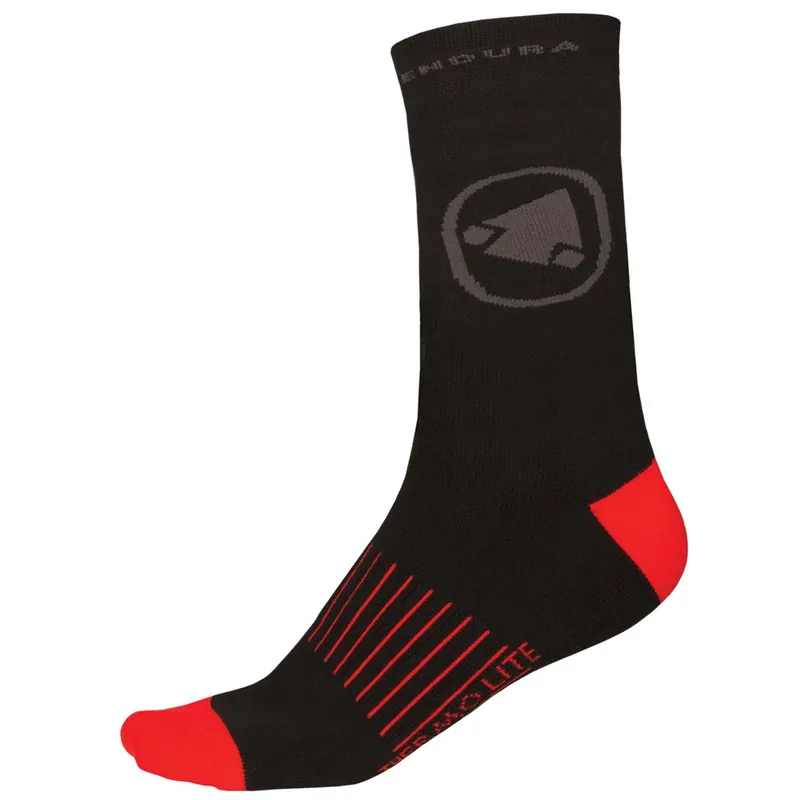 Endura Thermolite® II Socken (Doppelpack) - schwarz Echt