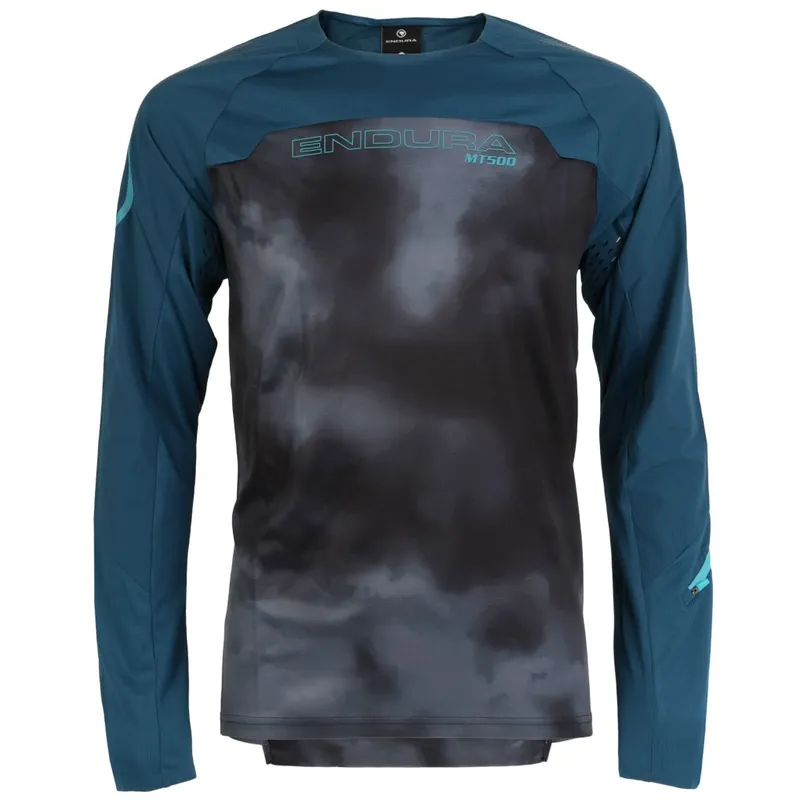 Endura MT500 Burner Langarmtrikot Herren - barra blue Günstig