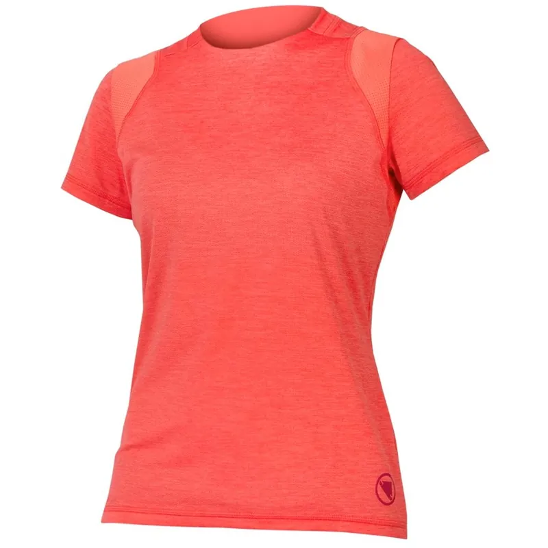 Günstig Endura SingleTrack Kurzarmtrikot Damen - punch pink