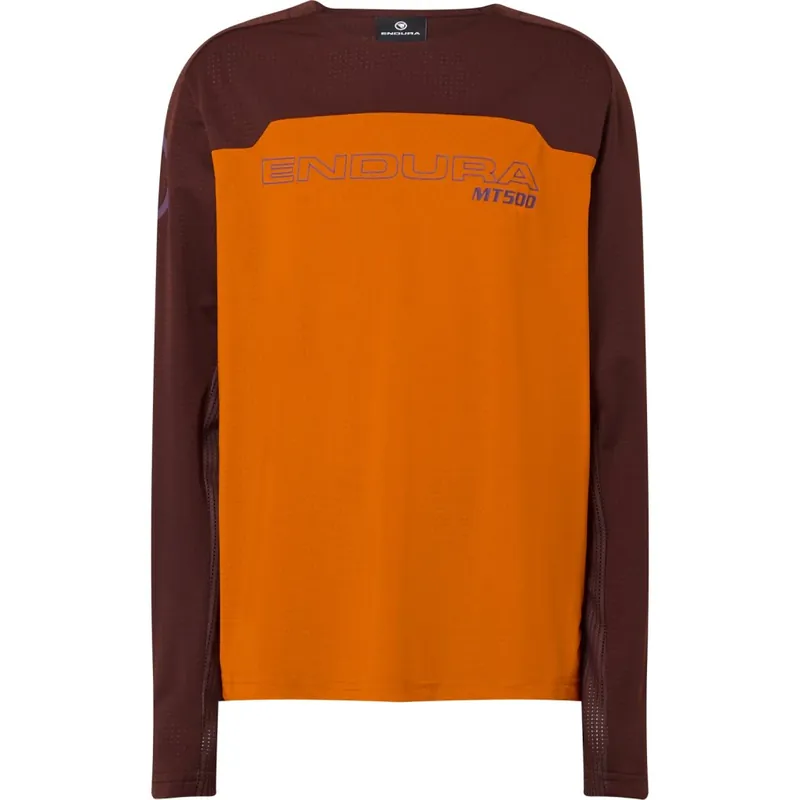 Endura MT500 Burner Langarmtrikot Kinder - end orange Neue Ware