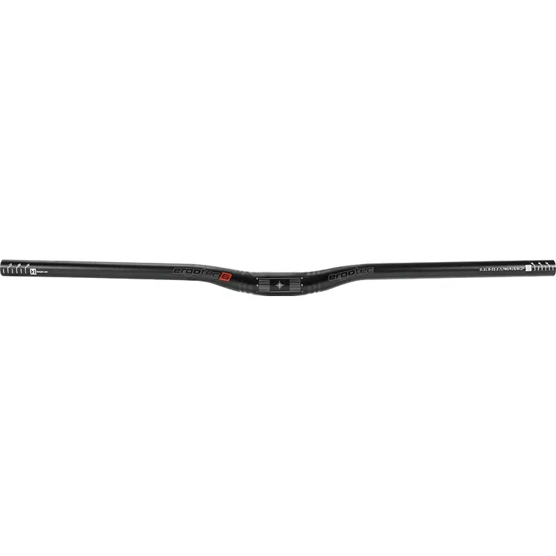 Ergotec Low Riser Bar i 31.8 MTB-Lenker - Safety Level 6 - matt black Günstig
